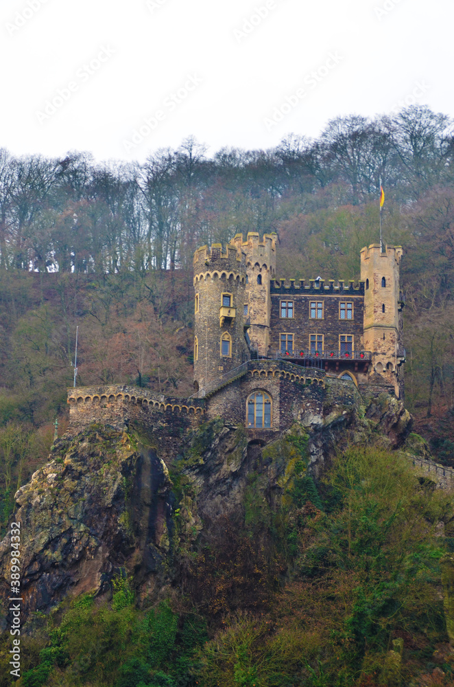 Castle in Germany on a mountain
