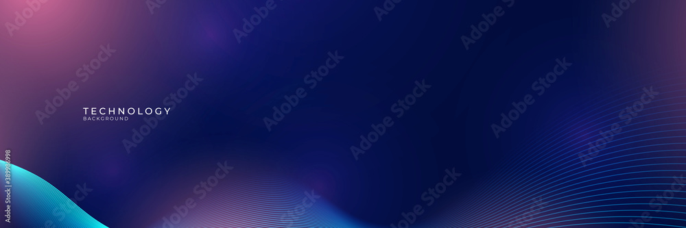 abstract technology particles lines mesh background 