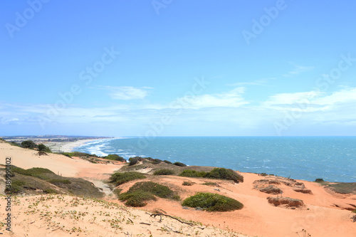  Beach landscape in Morro Branco  Cear    Brazil