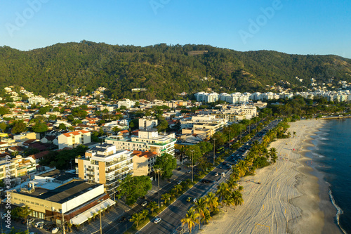 The city of Niteroi, State of Rio de Janeiro, Brazil. Sao Francisco beach.