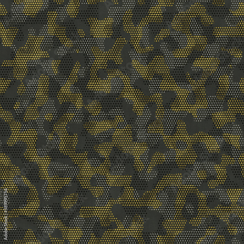 40 Camouflage Seamless Pattern - 4K resolution -pixelated camo - facric pattern