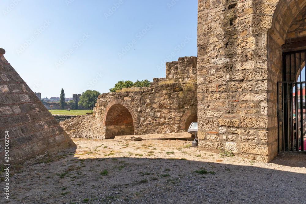 Ruins of Fortress in town of Smederevo, Serbia