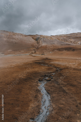 Iceland nature, Landscape in Summer