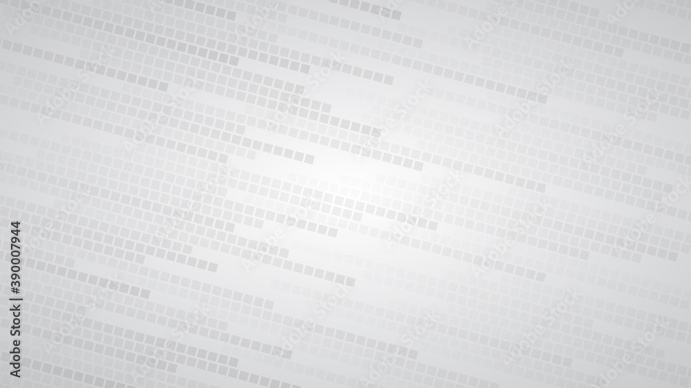 Abstract background of small squares or pixels in shades of gray and white colors Abstract background of small squares or pixels in shades of gray and white colors