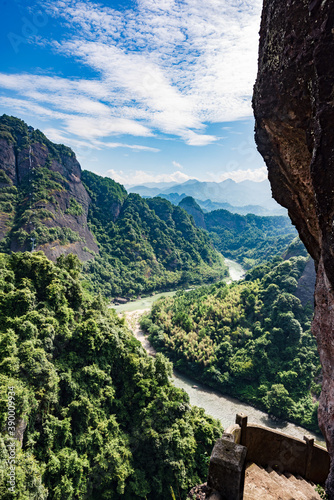 Guangxi Guilin Resources Tianmen Mountain Zijiang River Scenery