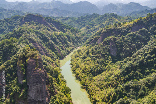 Guangxi Guilin Resources Tianmen Mountain Zijiang River Scenery