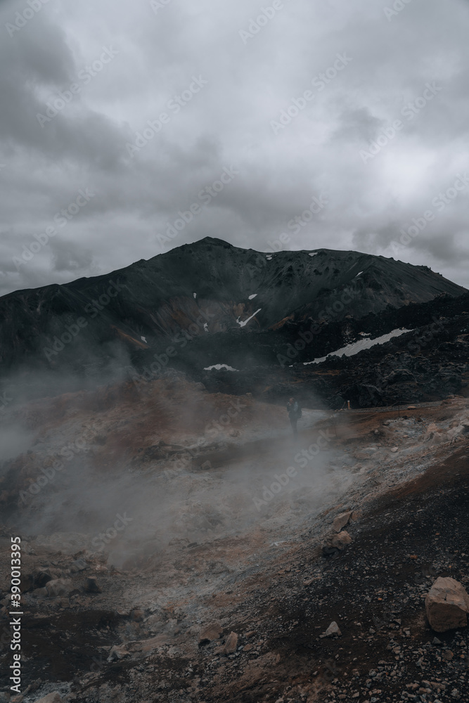 Iceland landscape, Highlands in Summer