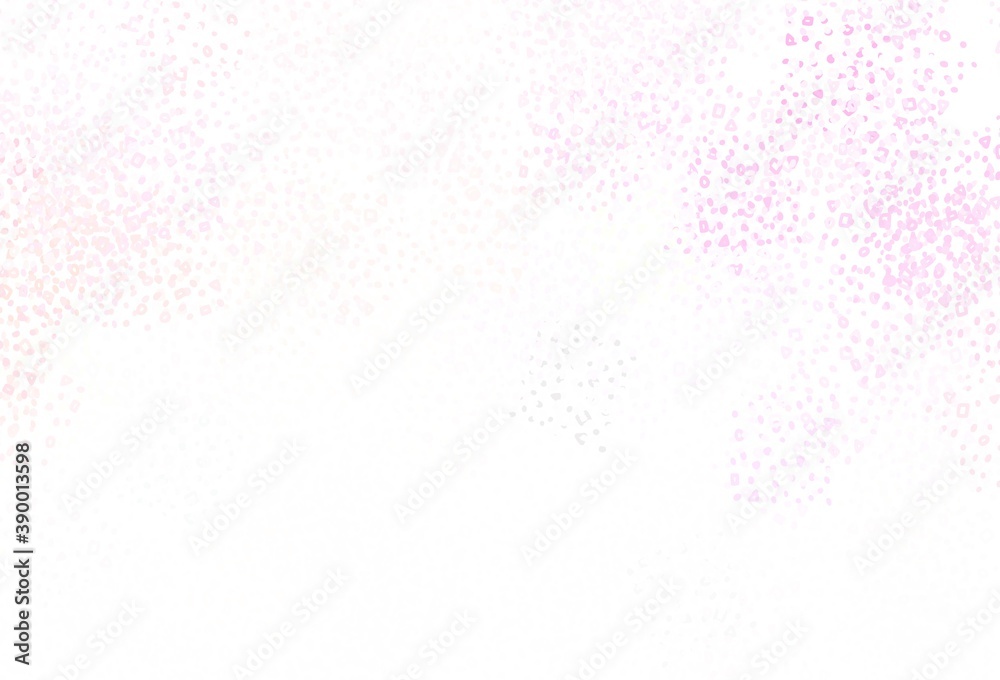 Light Pink, Yellow vector pattern with random forms. Light Pink, Yellow vector pattern with random forms.