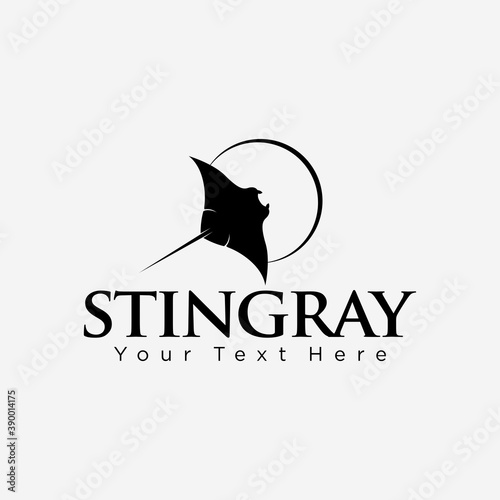 Tela Stingray Elegant Logo Template with some Rounded Effect