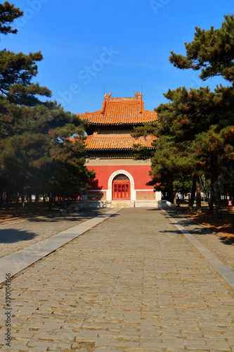 Cixi Tomb Stele Building photo