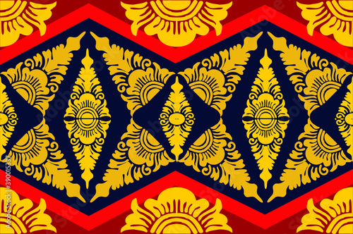 Motif Bali, Indonesia. with modern colors. exclusive background. Vector. eps 10,