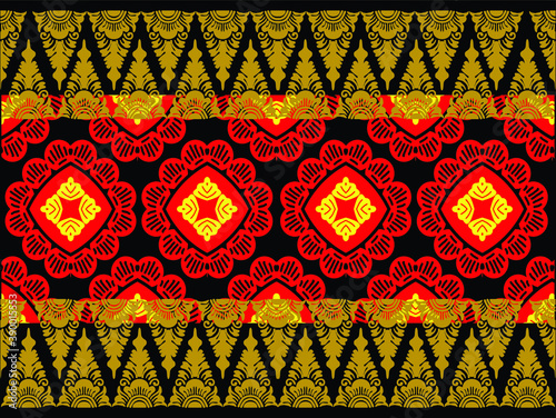 Motif Bali, Indonesia. with modern colors. exclusive background. Vector. EPS 10,
