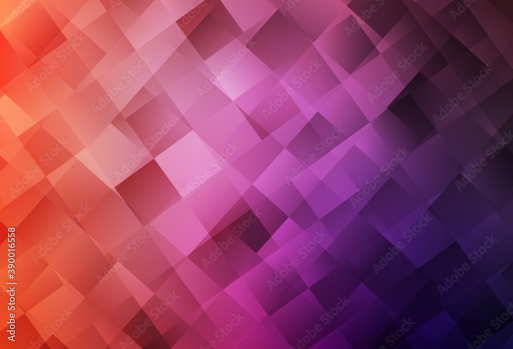 Light Pink, Red vector pattern in square style. Light Pink, Red vector pattern in square style.