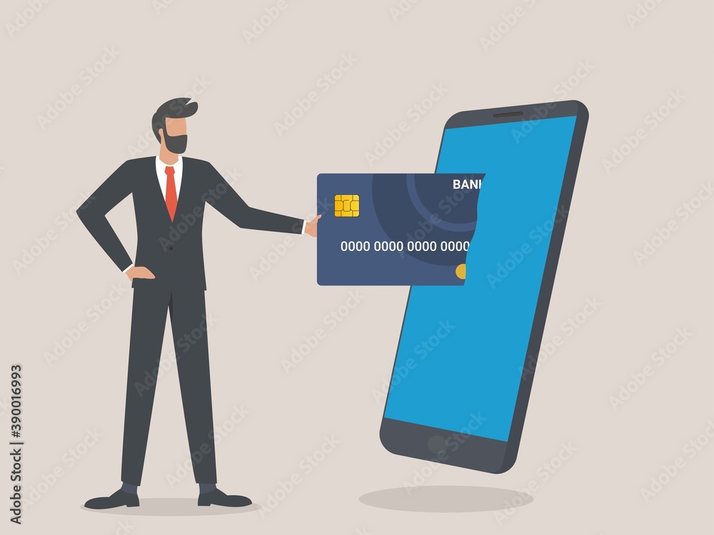 Online payment concept, credit card, Financial transaction, mobile banking on smartphone. entrepreneurs or businessman enter a credit card into the smartpon to make payments. digital payment. Online payment concept, credit card, Financial transaction, mobile banking on smartphone. entrepreneurs or businessman enter a credit card into the smartpon to make payments. digital payment.