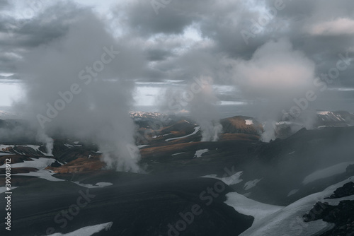 Iceland Landscape. Highlands in Summer. © Artofinnovation