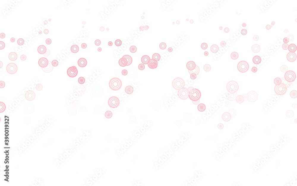 Light Red vector backdrop with dots. Light Red vector backdrop with dots.