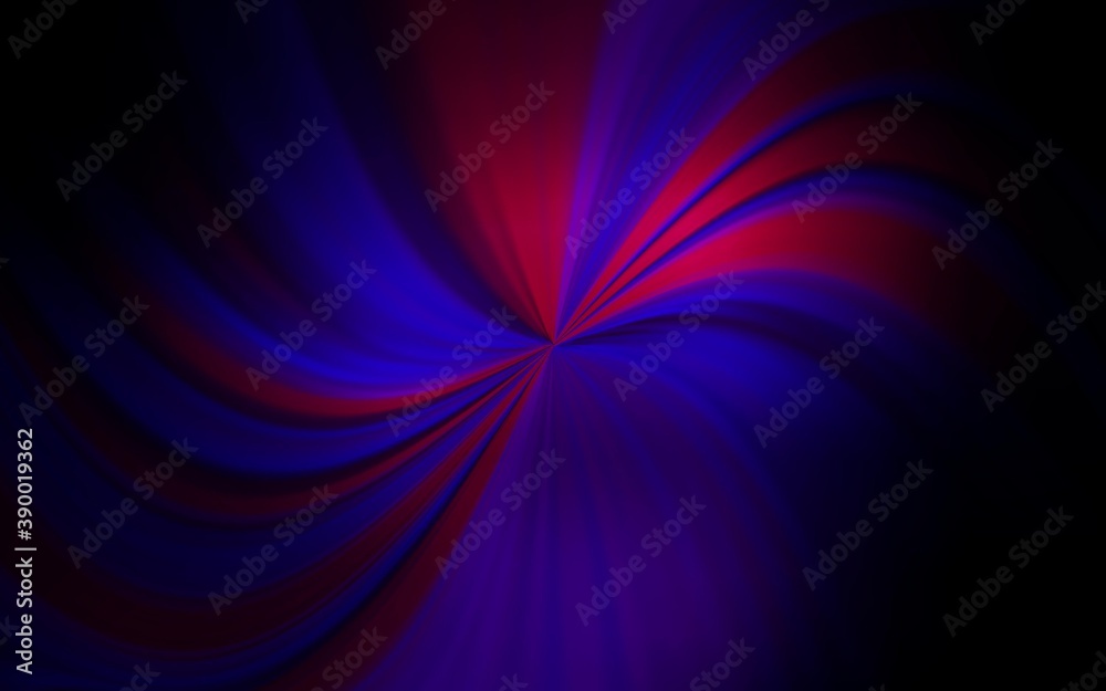 Obraz premium Dark Purple vector blurred pattern.