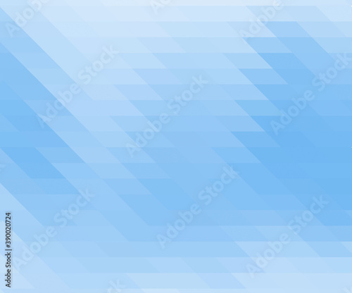 Abstract blue background with geometric pattern for design. Mosaic