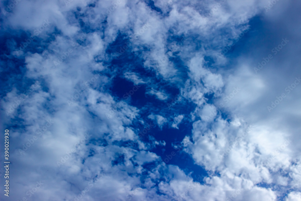 Obraz premium blue sky with clouds