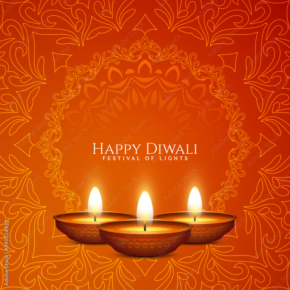 Abstract ethnic Happy Diwali festival greeting background Abstract ethnic Happy Diwali festival greeting background