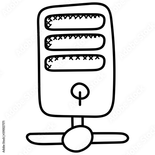 
A mainframe or database server, shared server
