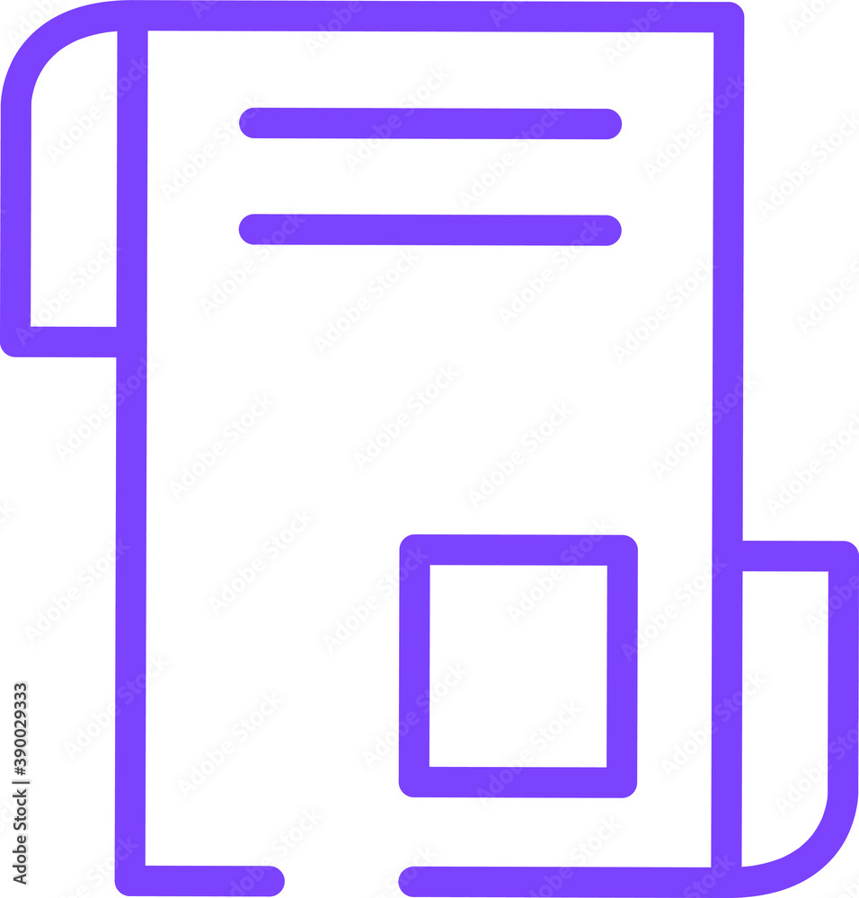 concept line vector of paper ideas concept line vector of paper ideas
