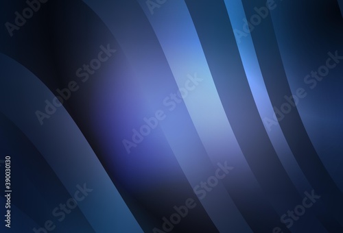 Dark Purple vector pattern with bent lines.