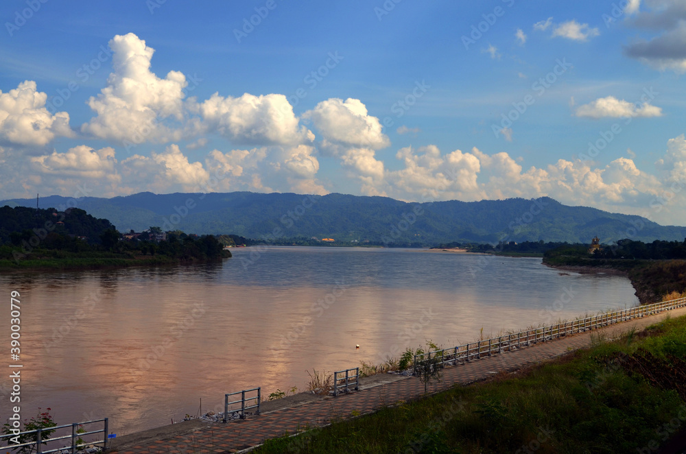 Chiang Rai, Thailand - Mekong River by Chiang Khong