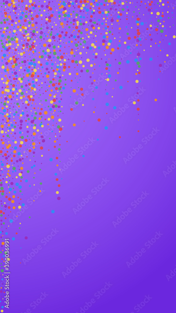 Festive neat confetti. Celebration stars. Rainbow Festive neat confetti. Celebration stars. Rainbow