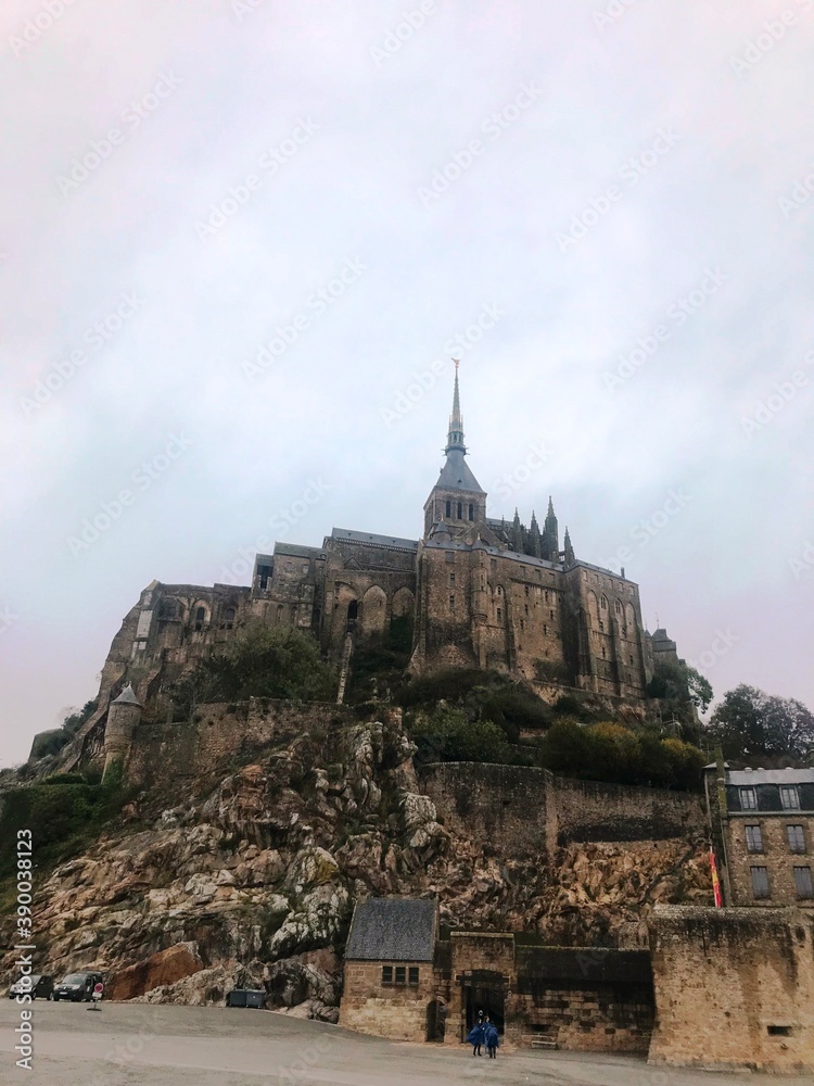 France Normandy Le Mont-Saint-Michel Castle Abbey 5