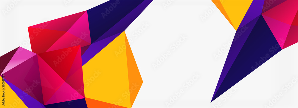 3d mosaic abstract backgrounds, low poly shape geometric design 3d mosaic abstract backgrounds, low poly shape geometric design