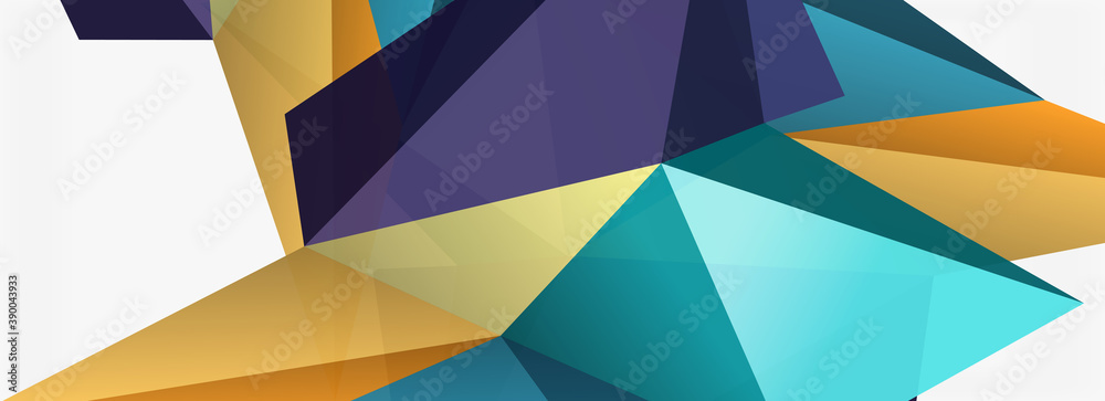 3d mosaic abstract backgrounds, low poly shape geometric design 3d mosaic abstract backgrounds, low poly shape geometric design
