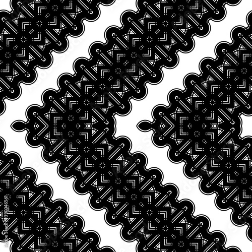Design seamless zigzag decorative pattern