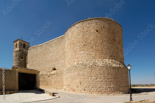 Garcimunoz castle in Cuenca province, Spain photo