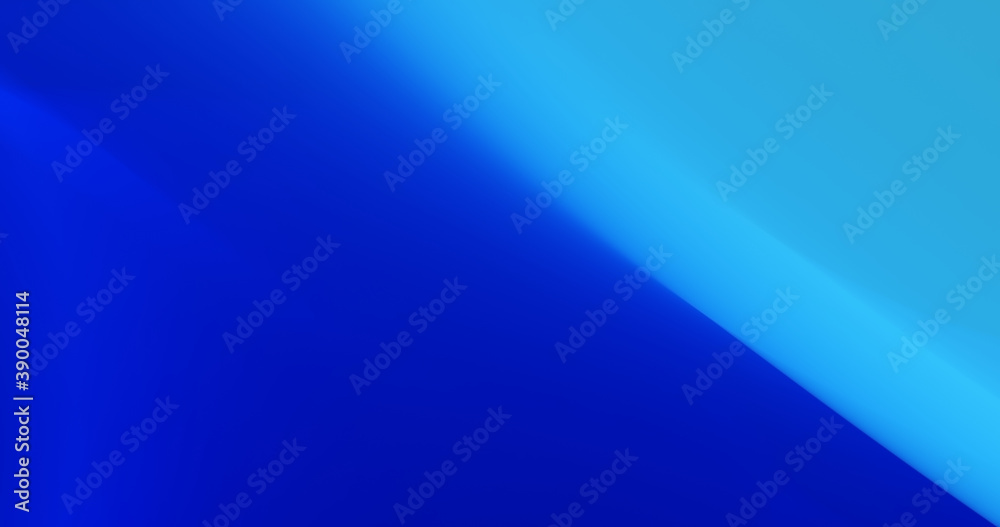 Abstract defocused 4k resolution geometric curves background for wallpaper, backdrop and varied nature design. Kentucky blue, blue ice colors.