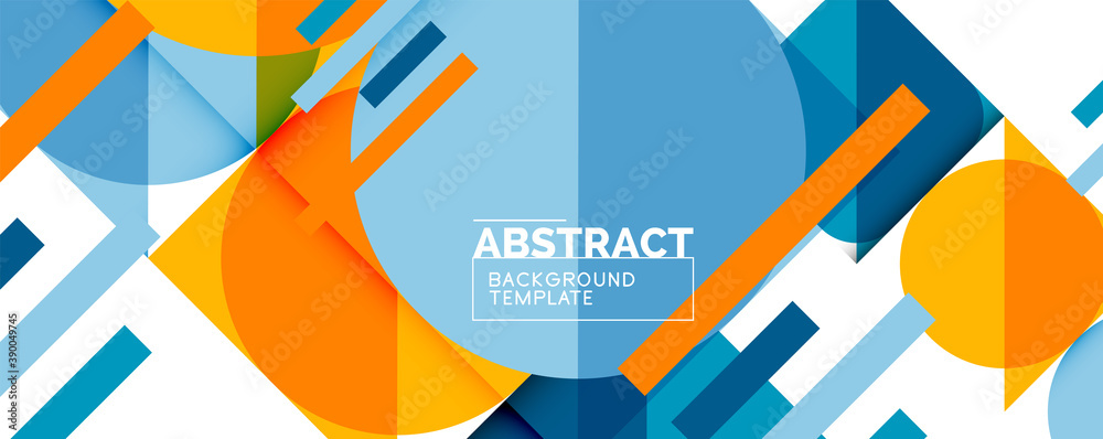 Simple circles and triangles abstract background. Vector illustration for covers, banners, flyers and posters and other designs Simple circles and triangles abstract background. Vector illustration for covers, banners, flyers and posters and other designs