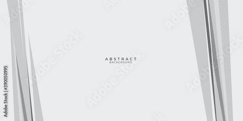abstract grey white background with geometric shapes design