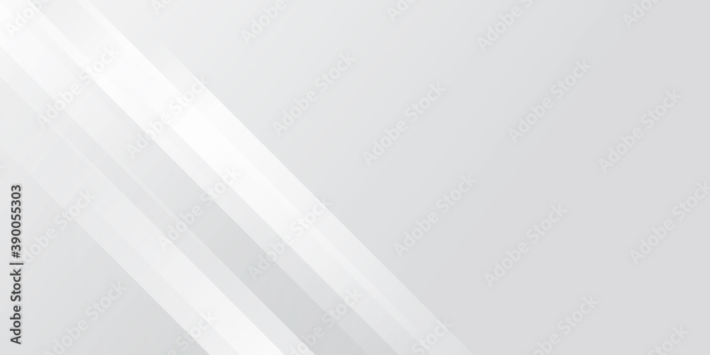 Elegant white abstract presentation background with shiny lines