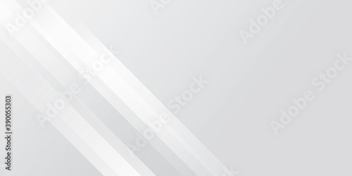 Elegant white abstract presentation background with shiny lines