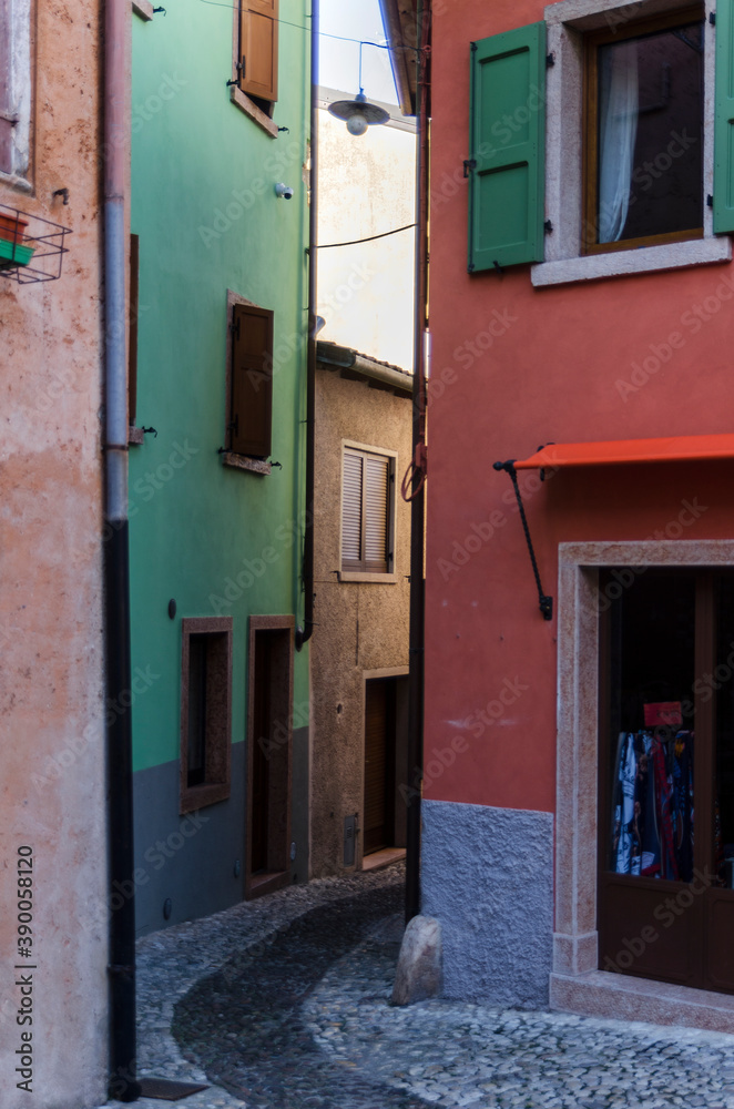 Miejscowość Malcesina - Włochy 