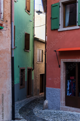 Fototapeta Naklejka Na Ścianę i Meble -  Miejscowość Malcesina - Włochy 