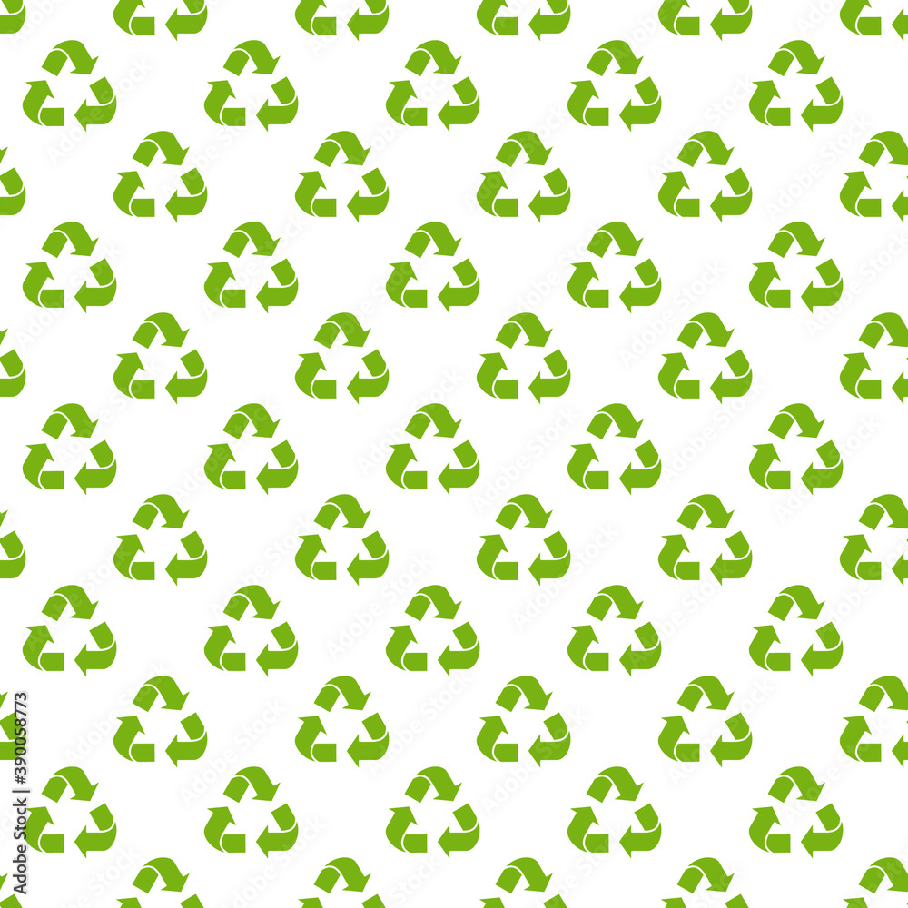 Recycle ecology Seamless pattern. Flat vector illustration. Recycle ecology Seamless pattern. Flat vector illustration.