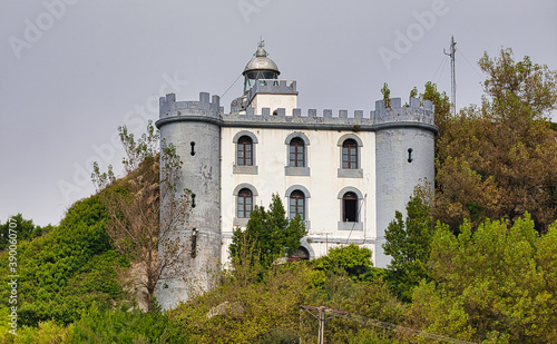 Obraz na płótnie Faro de la Plata w salonie