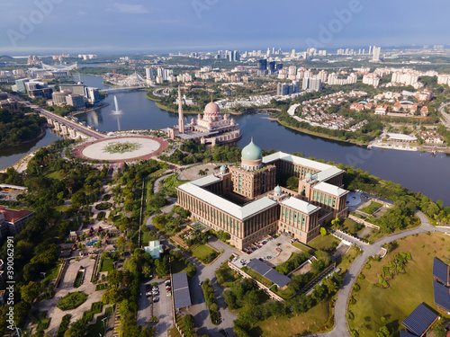 Wallpaper Mural Aerial view of Putrajaya Prime Minister office Torontodigital.ca