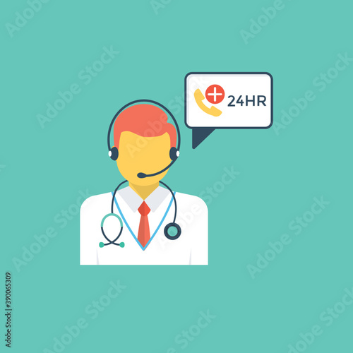 
Medical helpline for medical emergency calls 
