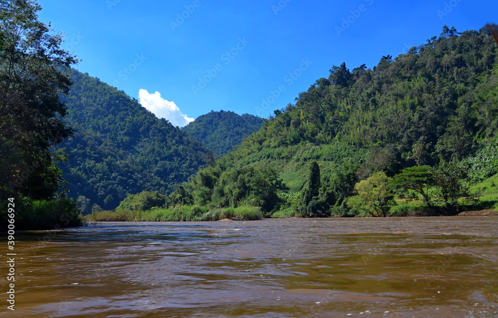 Chiang Rai, Thailand - Countryside by the Mae Kok River