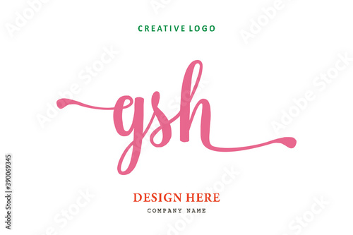 GSH lettering logo is simple, easy to understand and authoritative