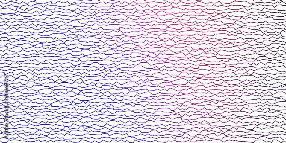 Dark Blue, Red vector backdrop with bent lines. Dark Blue, Red vector backdrop with bent lines.
