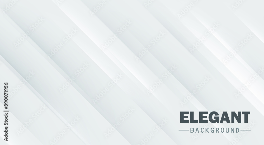 Elegant white background with shiny lines