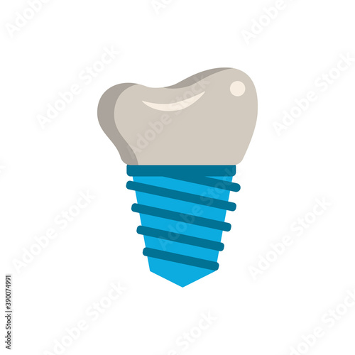Dental Implant icon. Simple element from dentistry collection. Creative Dental Implant icon for web design, templates, infographics and more